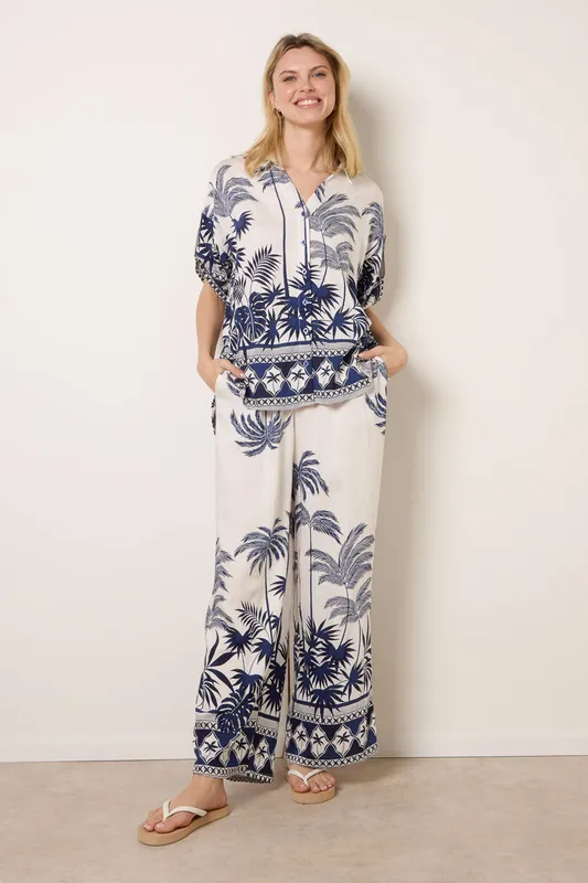 Blue Palm Tree Set - Blue Vanilla