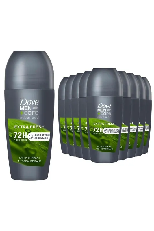Dove Men+Care Advanced 'Antiperspirant Deodorant' Roll-On 72H, 12x50ml