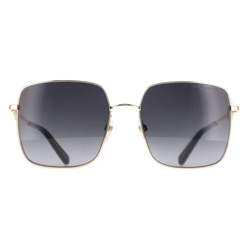 Square Gold Black Dark Grey Gradient MARC 654/S - Marc Jacobs