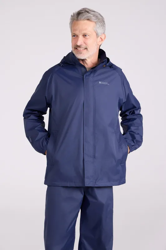 Pakka II' Waterproof Packable Breathable Hooded Full Zip Jacket - Mountain Warehouse
