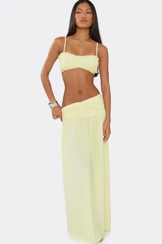 Mid Rise Maxi Skirt - EGO