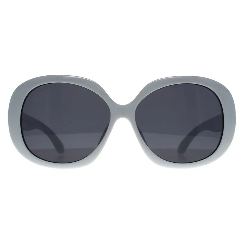 Butterfly Shiny Black Smoke Grey Polarized MP63 - montana