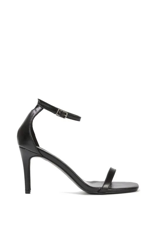 Emma' Strappy Stiletto High Heels With Ankle Strap - XY London