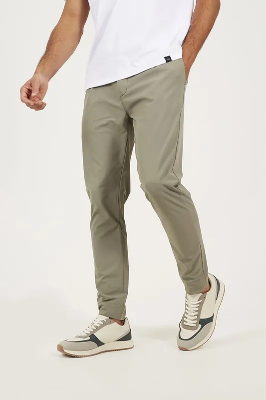 Elasticated Waist Chino Style Trousers - Brave Soul