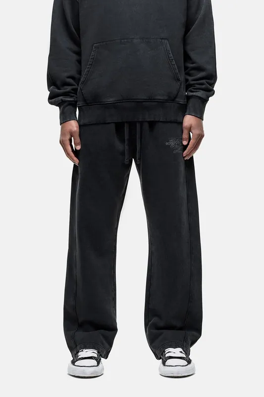 Wide Leg Joggers with Seam Detail - Good For Nothing