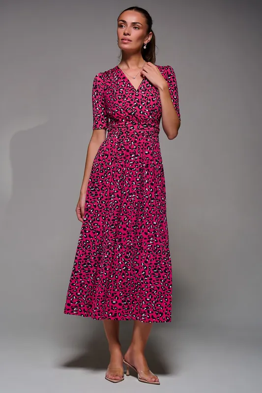 Selene Animal Print Maxi Dress - Jolie Moi