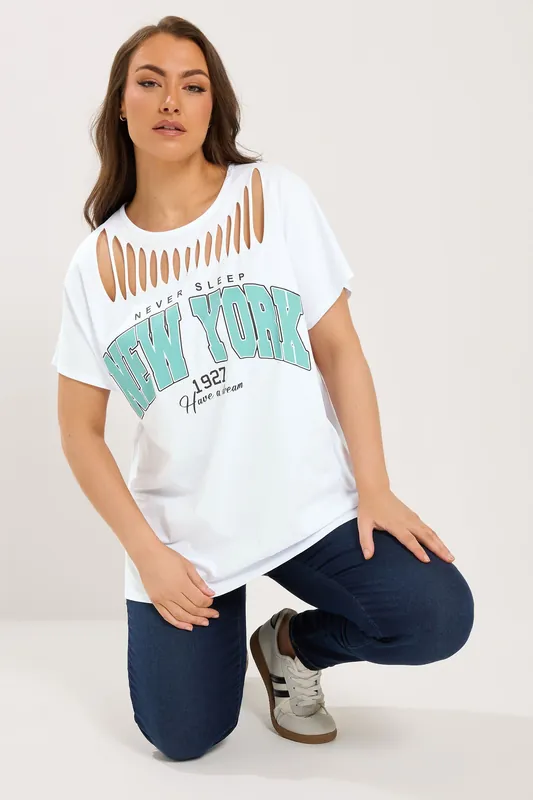 Slash Detail Top - Yours