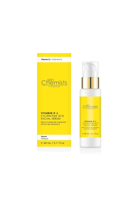 Vitamin D Co-Enzyme Q10 & Vitamin D Anti-Ageing Serum 50ml for Fine Lines and Wrinkles
