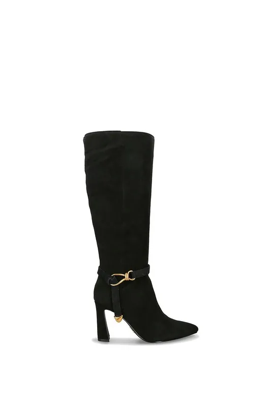Sirrens Black' Suede Boots - STEVE MADDEN