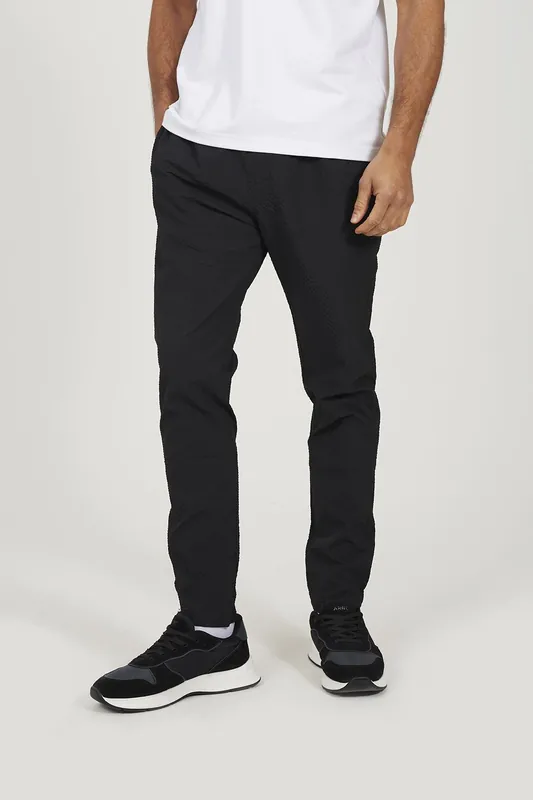 Slim Leg Seersucker Trousers - Brave Soul