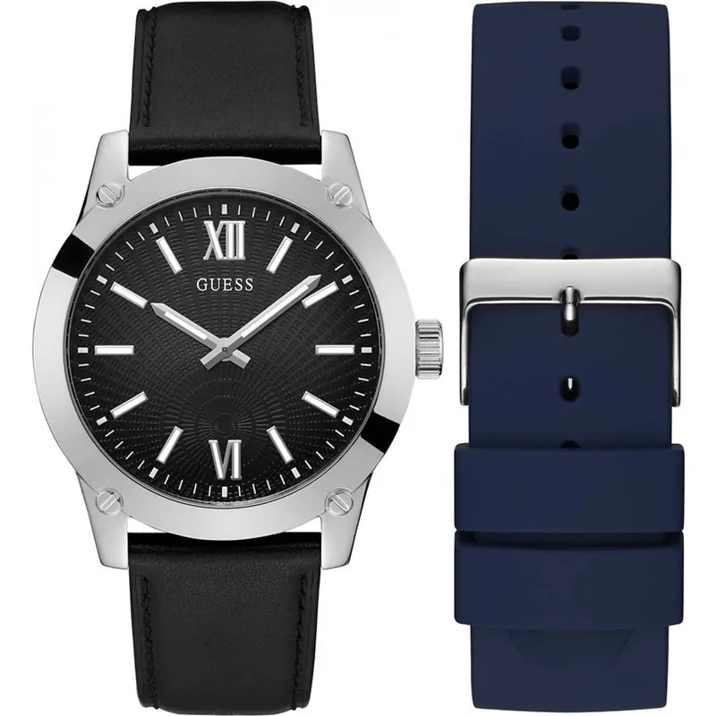 GW0630G1 Crescent 44mm Quartz Watch - Guess