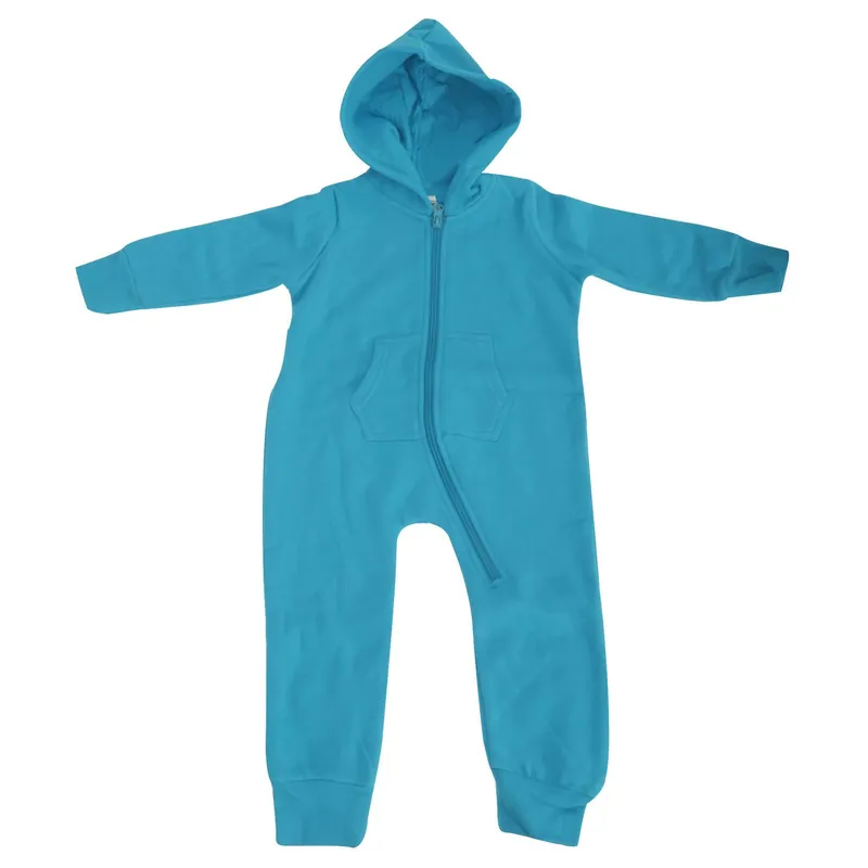 Hooded Full Zip Onesie All-in-one
