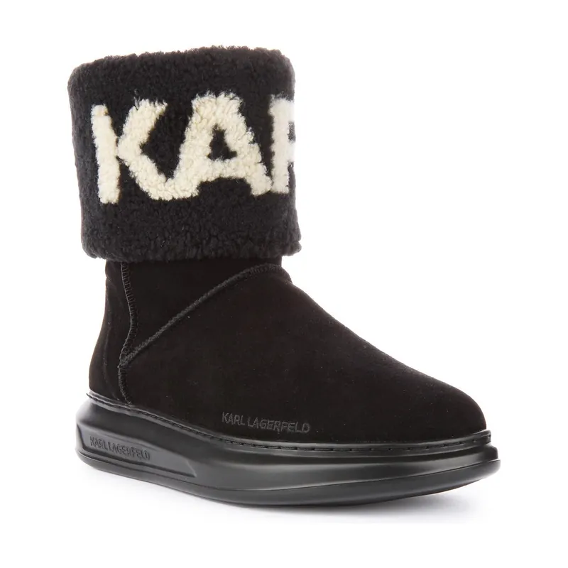 Kapri Kosi' Leather Ankle Boots - Karl Lagerfeld