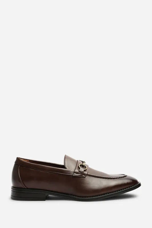 Declan Pointed Toe Slip On Buckle Loafer - Where's That From