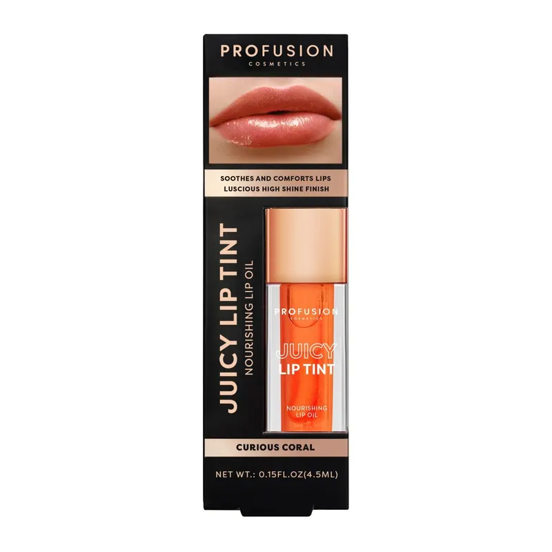 Juicy Lip Tint - Curious Coral
