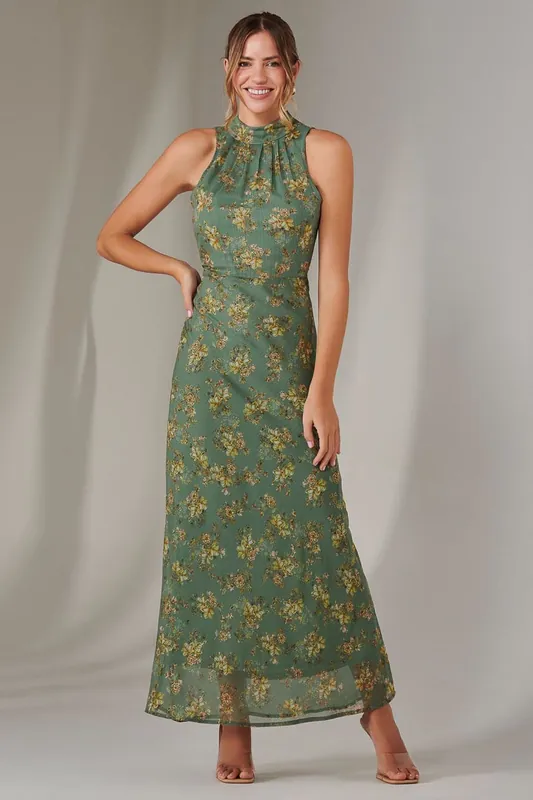 Chiffon Maxi Dress - Jolie Moi