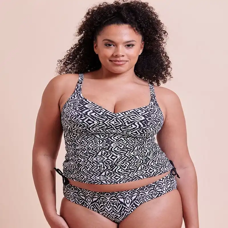 Wild Horizon Non-Wired Multiway Tankini Top Swimwear