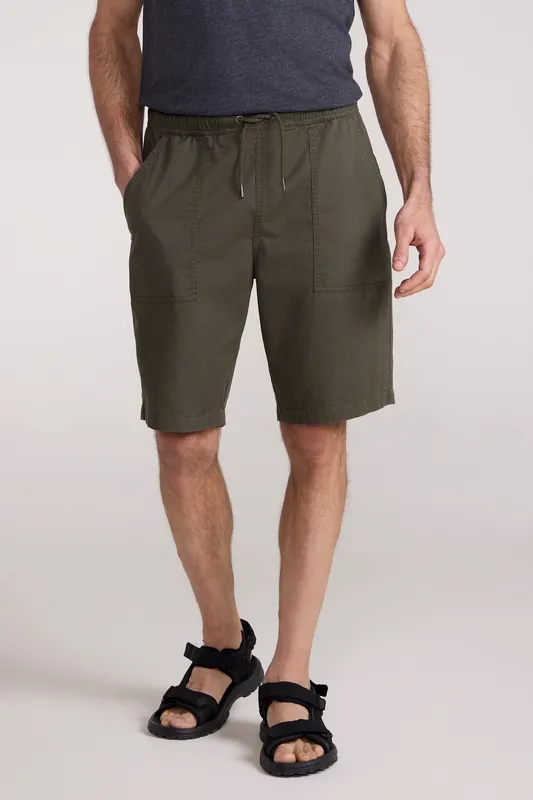 Dale' Lightweight Elastic Waist Casual Comfortable Outdoor Shorts - Mountain Warehouse
