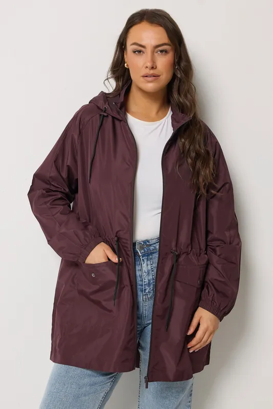 Drawstring Lightweight Parka Jacket - Yours