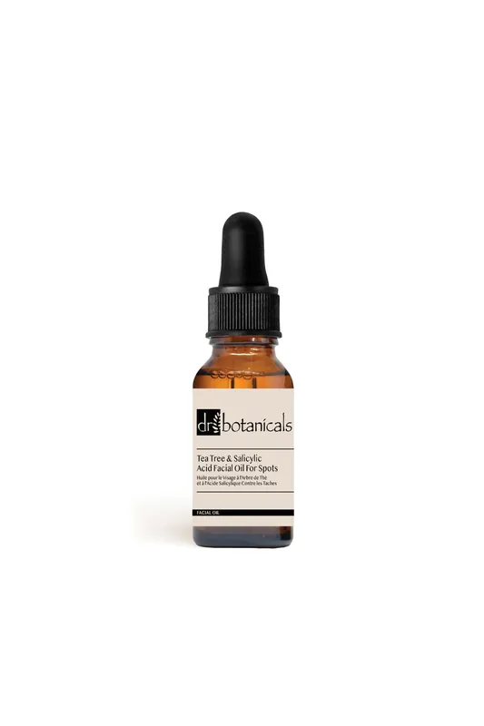 Eucalyptus, Tea Tree, Anti-Ageing & Salicylic Acid Facial Oil For Spots 15ml for Acne and Oil Control