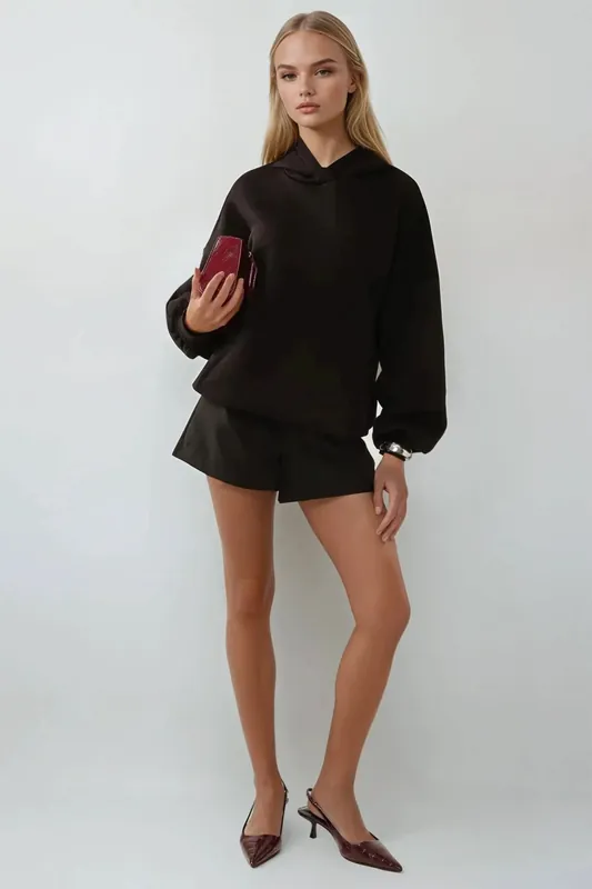 Extra Oversized Hooded Heavy Hoodie - Hiccup