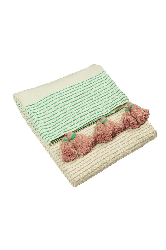 Banda Woven 100% Cotton Tasselled Throw - Furn