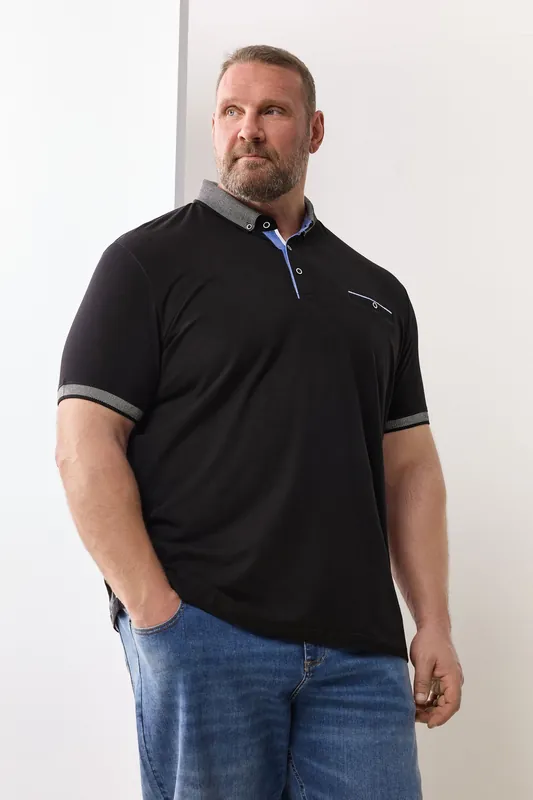 Chambray Pocket Polo Shirt - BadRhino