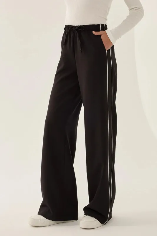 High Waist Wide Leg Sweatpants - Hiccup