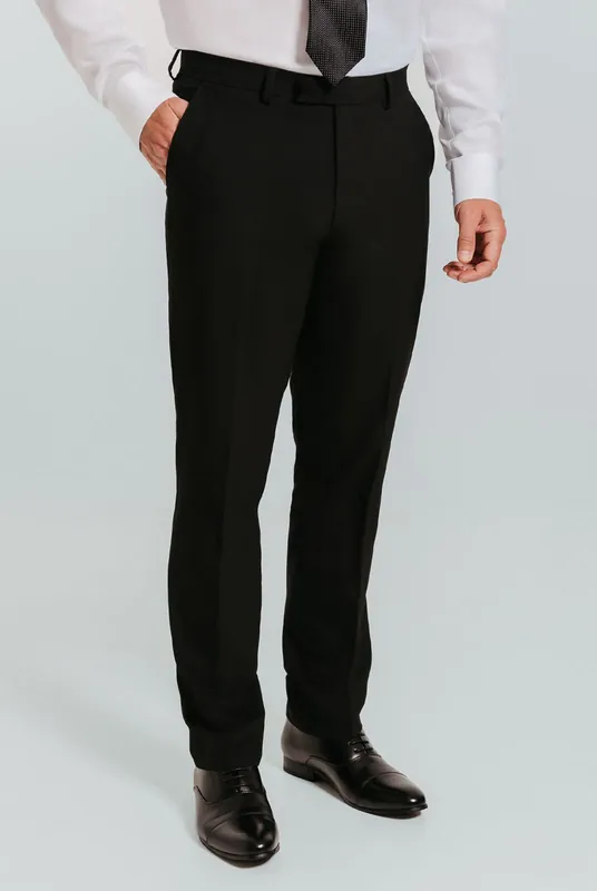 Black Suit Trousers - Dobell