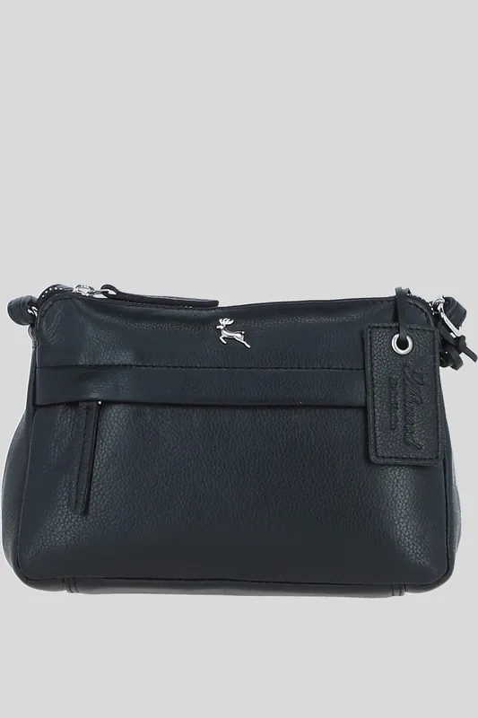 'Perth' Elegant Real Leather Crossbody Bag - Ashwood Leather