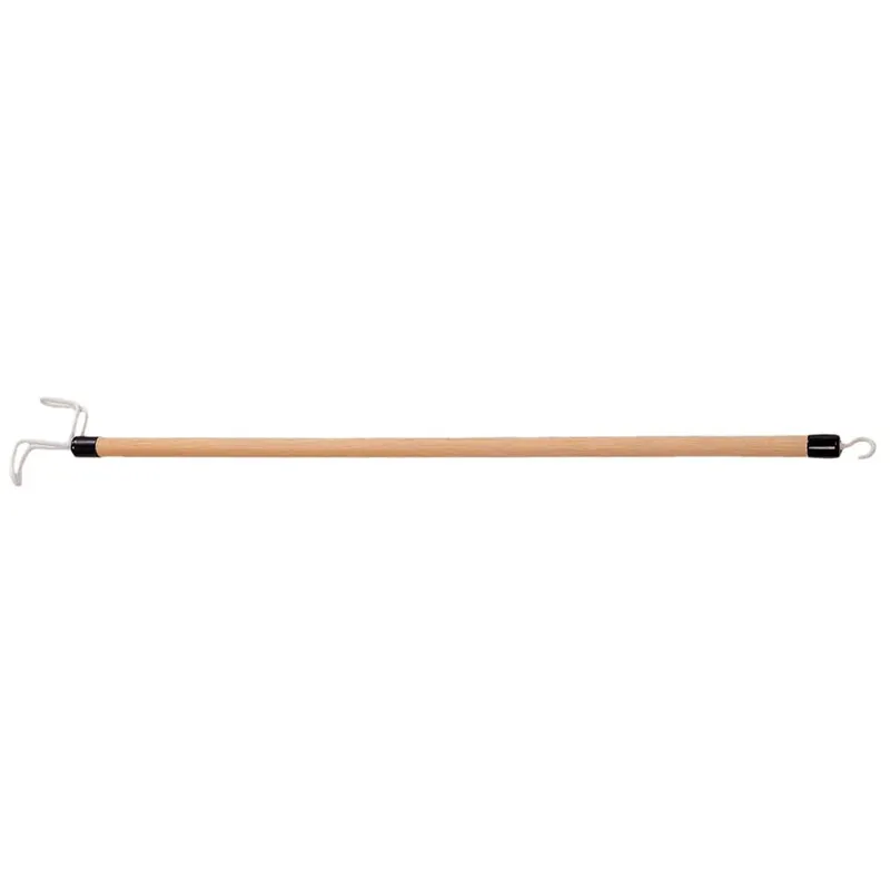 Lightweight Double Ended Dressing Aid Stick - Large C Hook and Push Pull Hook