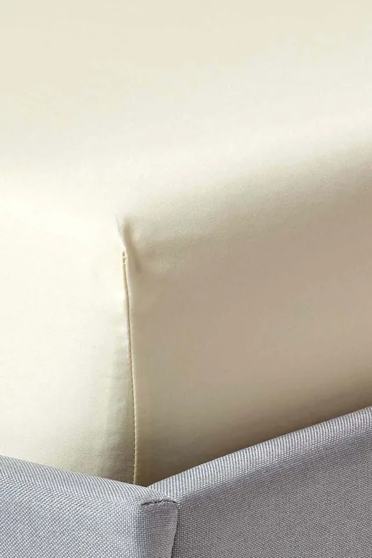 Egyptian Cotton Fitted Sheet 12 inch 1000 Thread Count - Homescapes