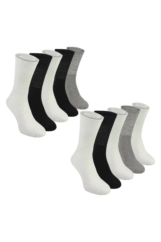 10 Pack Multipack Sport Socks | Breathable Cotton Running Socks - Sock Snob