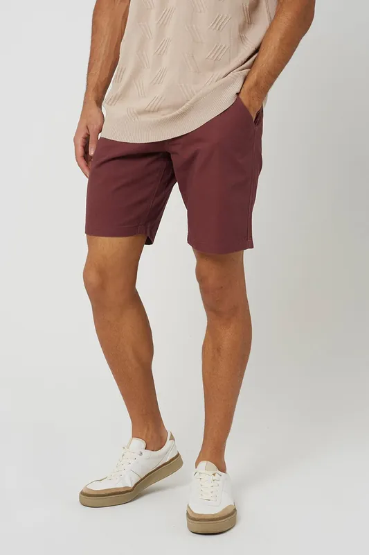 Cotton Twill Chino Shorts - Brave Soul