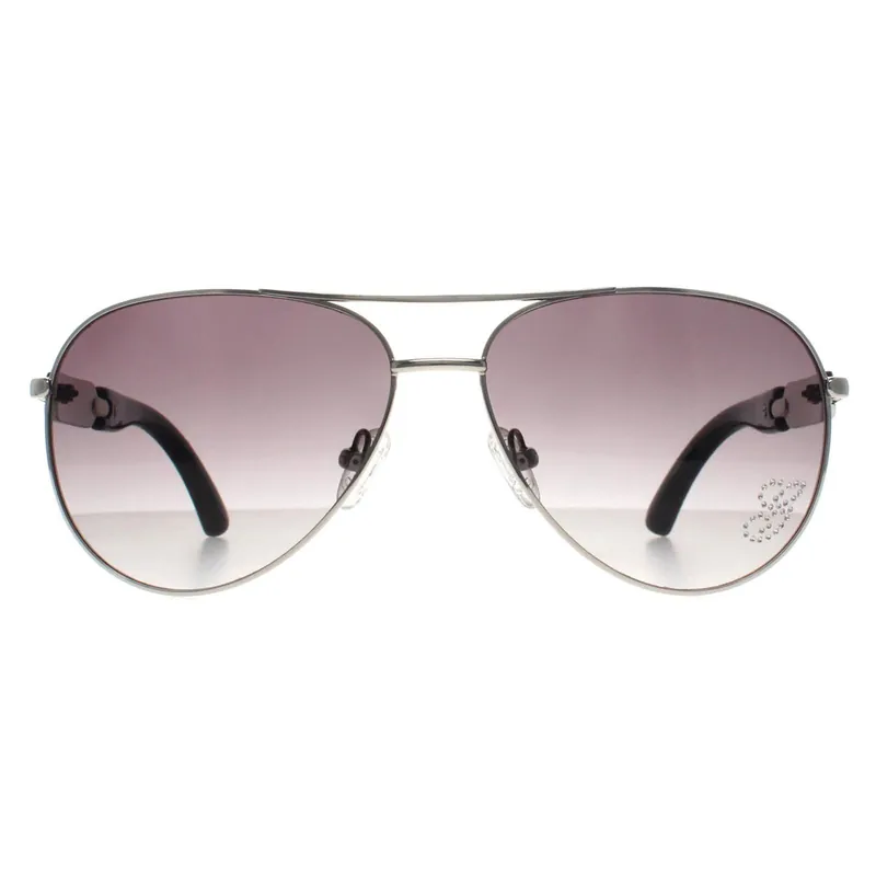 Aviator Silver Smoke Gradient GU7295 - Guess