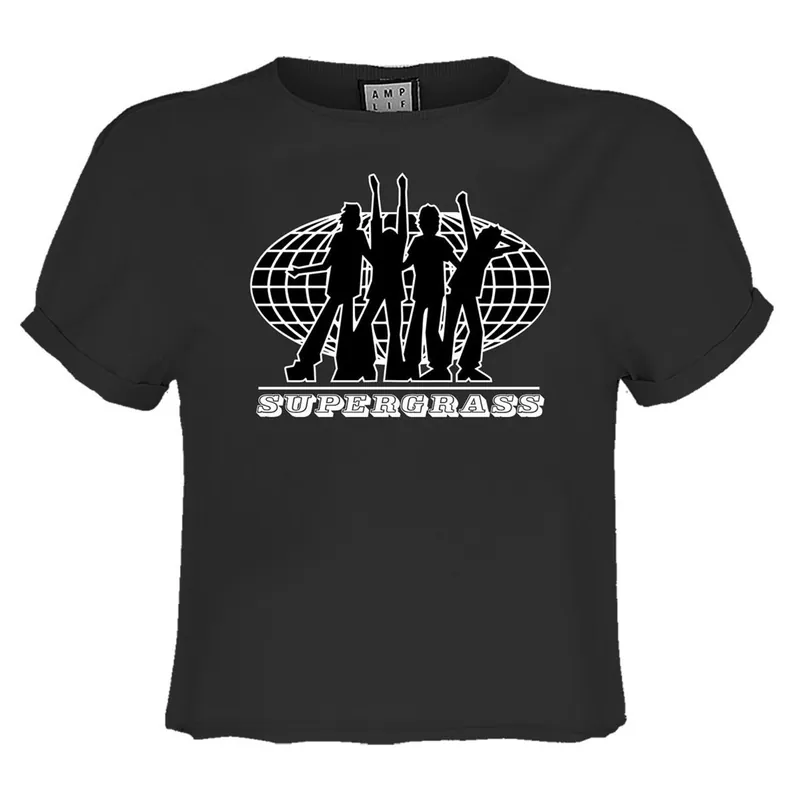 Supergrass 25th Anniversary Crop Top - Amplified