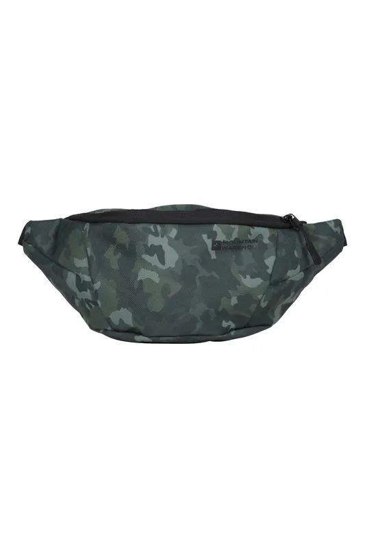 'Roam' Printed Lightweight Durable Water Resistant Outdoor Bum Bag - Mountain Warehouse
