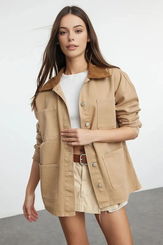Women’s Cotton Twill Utility Pocket Jacket - WOVCOR