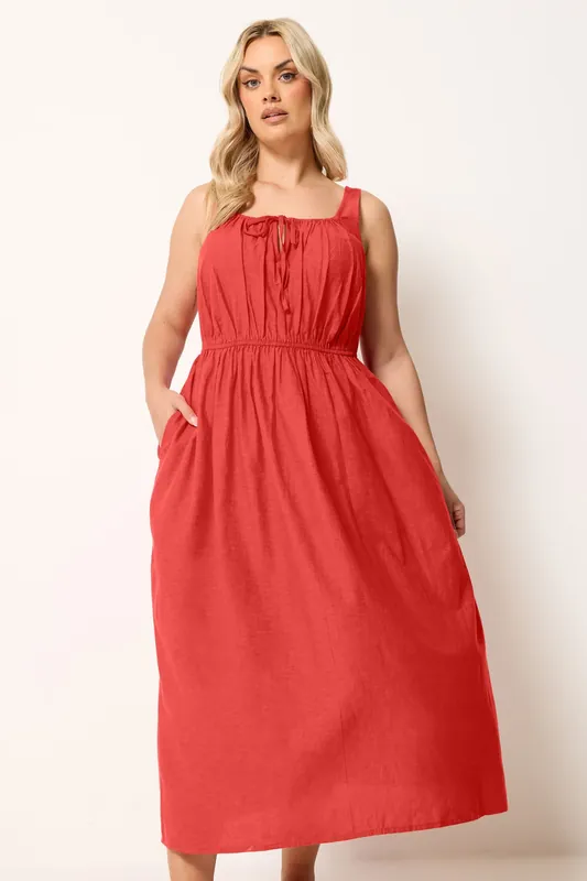 Linen Milkmaid Dress - Yours