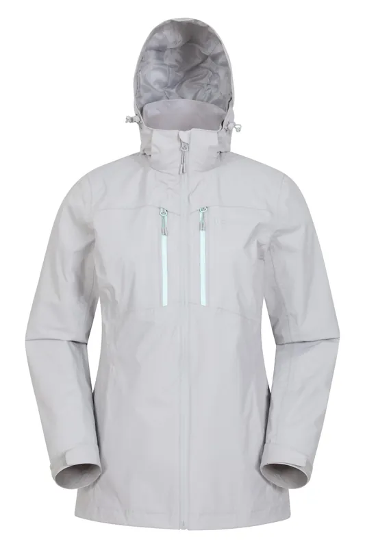 'Rainforest' Breathable Mesh Lined Lightweight Waterproof Hood Jacket - Mountain Warehouse