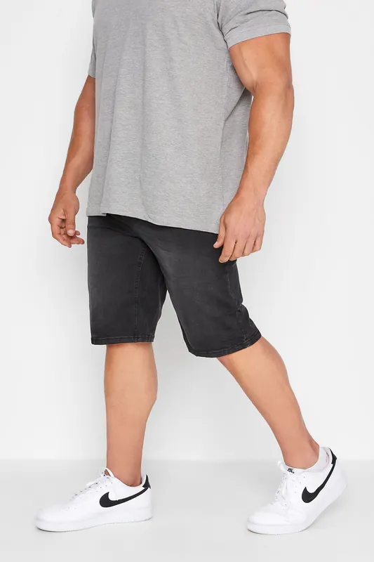 Denim Distressed Shorts - BadRhino