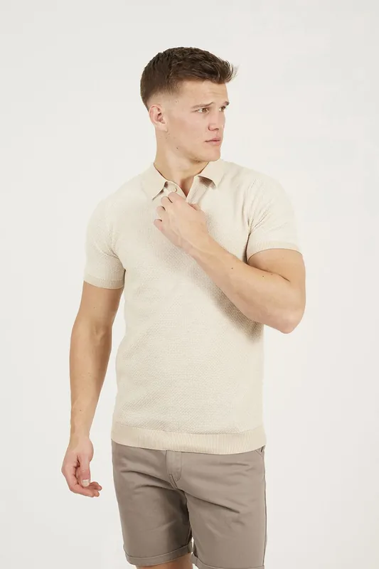 Jacquard Polo Shirt - Brave Soul
