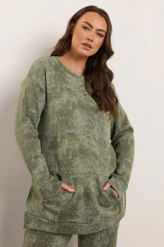 Abstract Pocket Sweatshirt - Yours