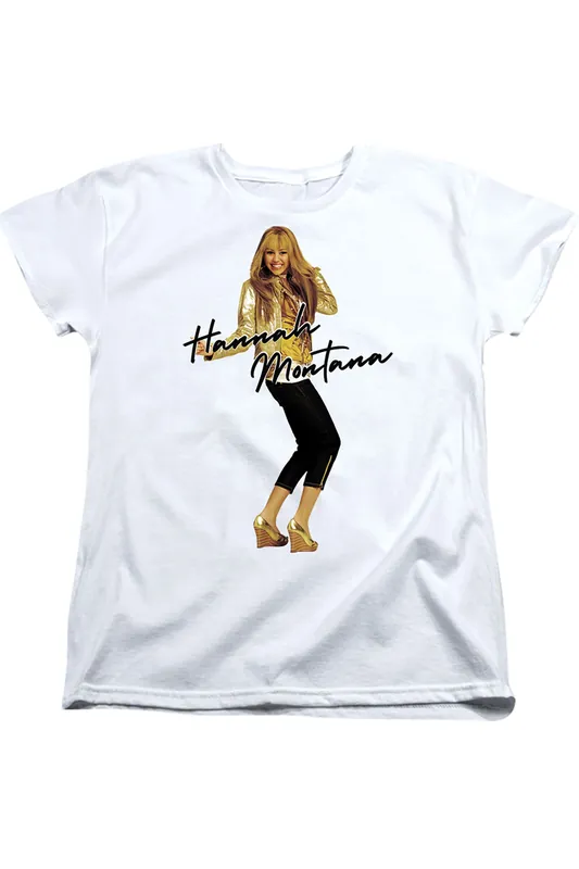 Hannah Montana Pose Tee, White - Disney
