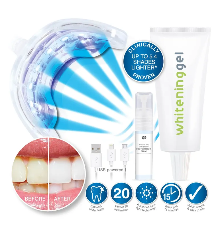 Smile White Advanced Blue-Light Teeth Whitening