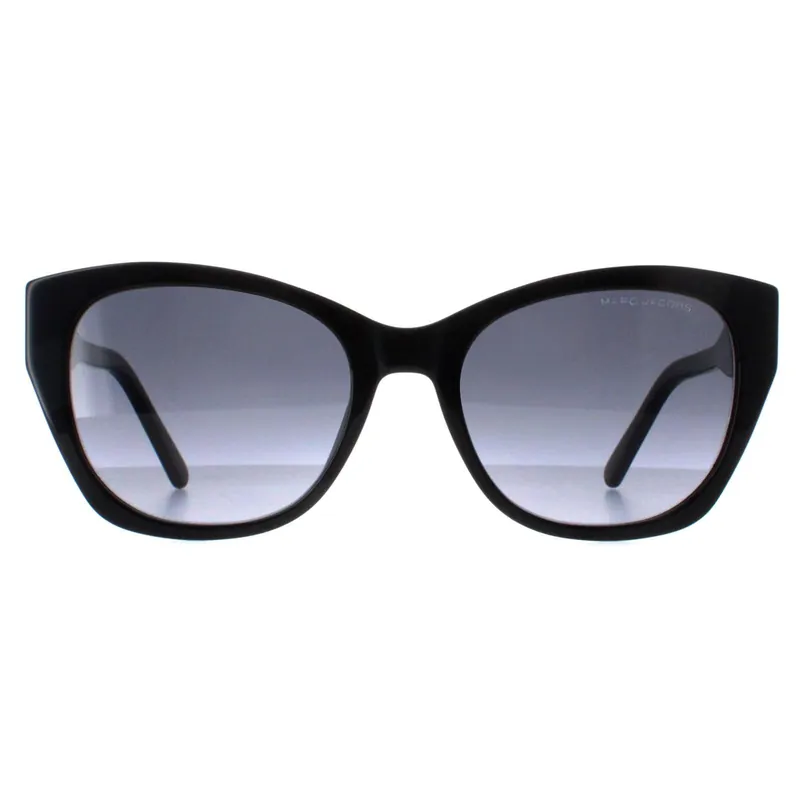 Cat Eye Shiny Black Dark Grey Gradient MARC 732/S - Marc Jacobs