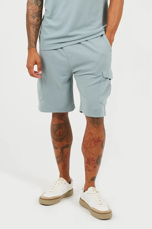 Textured Cargo Shorts - Brave Soul