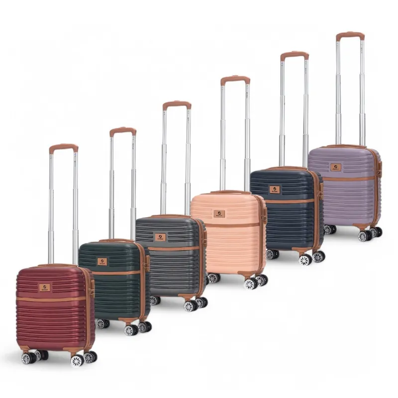 ABS Hardshell Underseat Cabin Suitcase 45 x 35 x 20 cm Luggage Suitable for Easyjet - Infinity Leather