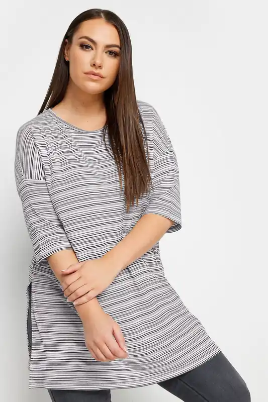 Striped Oversized Top - Yours