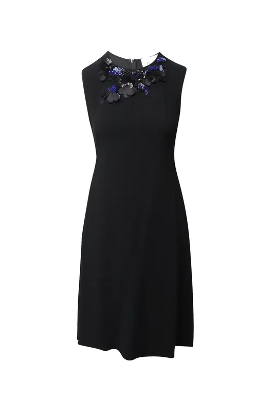 Preloved 3.1 Embellished Sleeveless Dress in Black Viscose - 3 1 Phillip Lim